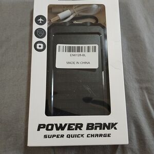 Power Bank Super Quick Charge - Black